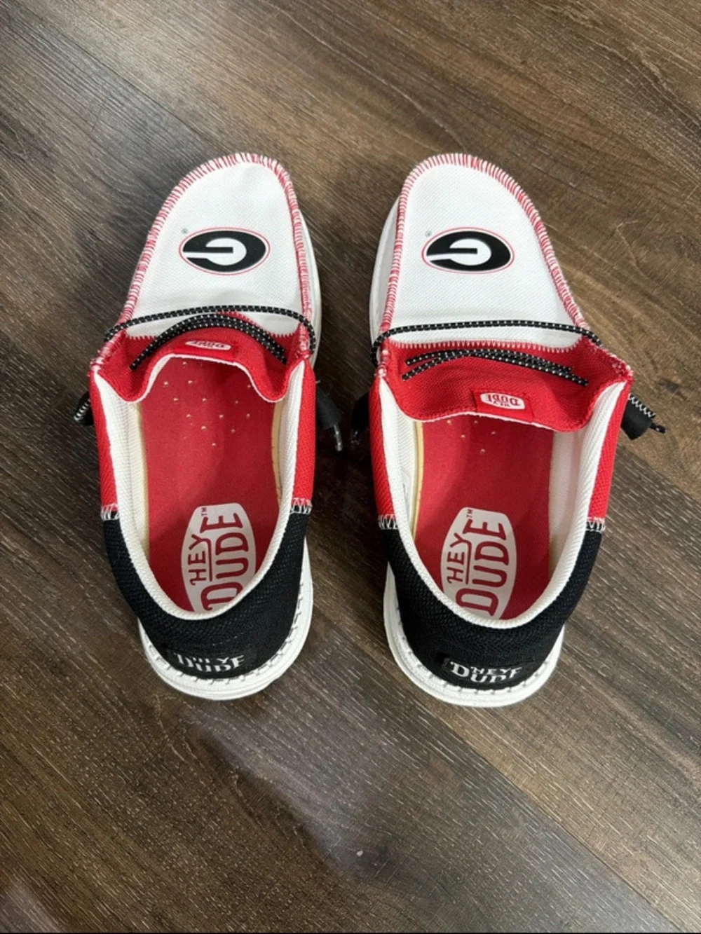Men's Size 10 Wally Tri Georgia Hey Dudes